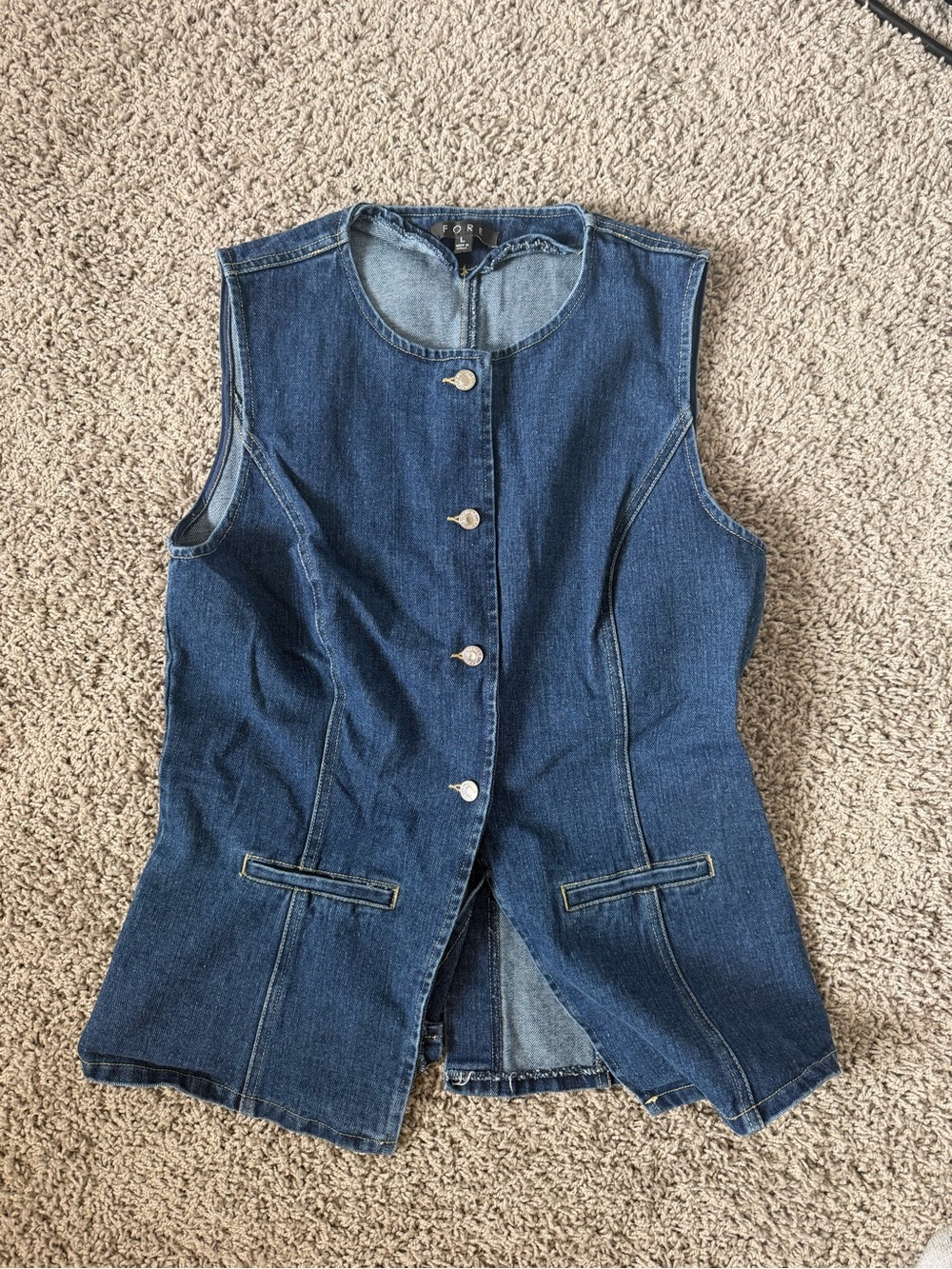 Denim Short Set - Picture 2 of 5